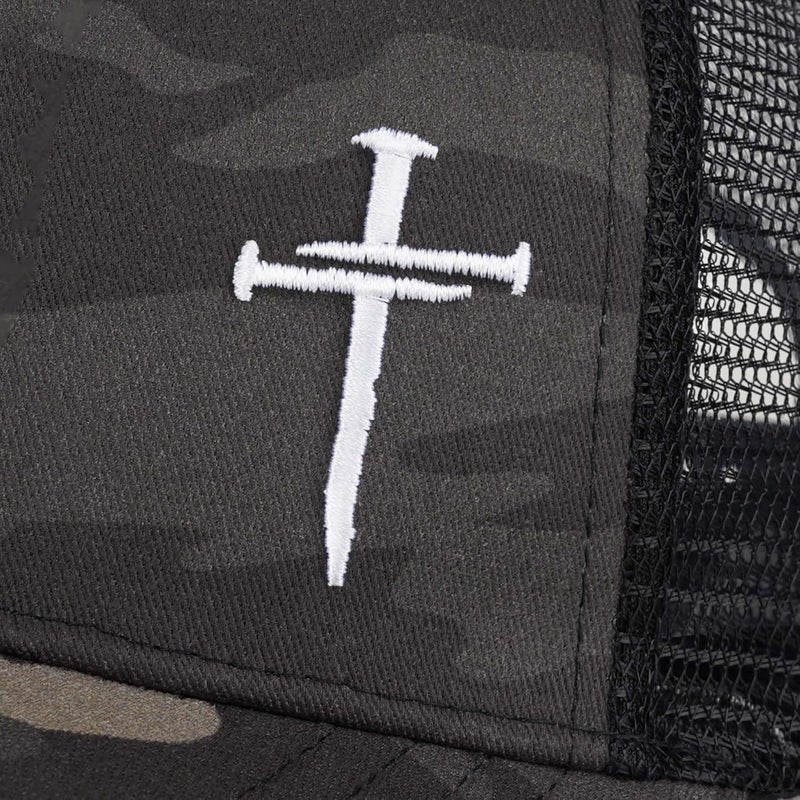 THIN MOUTH Christian Jesus Cross Hat - Faith Hats for Men Women - Religious Gifts for Thanksgiving Christmas - Image 3